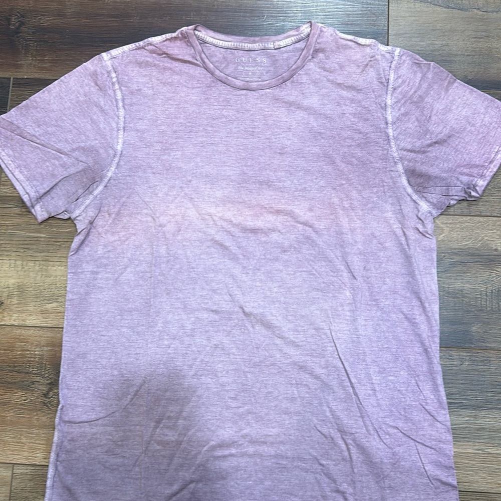 Guess The Washed Tee in lavender